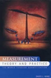 Tapa de Measurement theory and practice