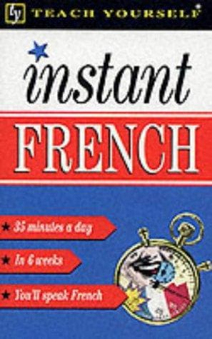 Tapa de Instant French (Teach Yourself: Instant)