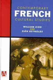 Tapa de Contemporary French cultural studies