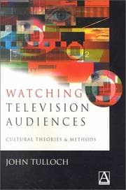 Tapa de Watching television audiences
