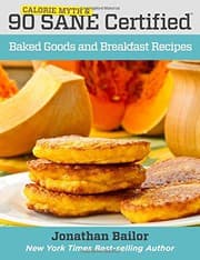 Tapa de 90 Calorie Myth and SANE Certified Baked Goods and Breakfast Recipes