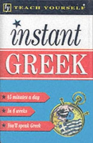 Tapa de Instant Greek