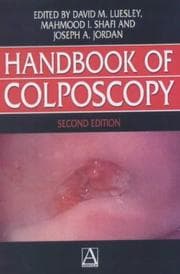 Tapa de Handbook of colposcopy