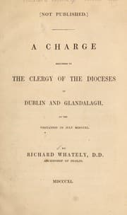 Tapa de A charge delivered to the clergy of the dioceses of Dublin and Glandalagh, at the visitation in July 1840