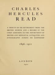Tapa de Charles Hercules Read