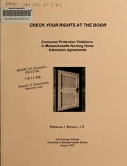 Tapa de Check your rights at the door