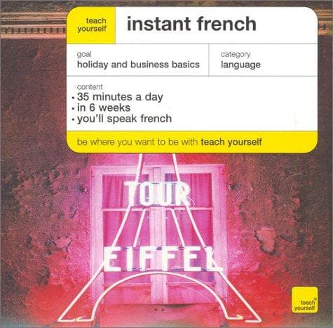 Tapa de Instant French (Teach Yourself Languages)