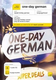 Tapa de Teach Yourself One-day German