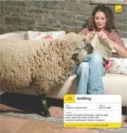 Tapa de Teach Yourself Knitting