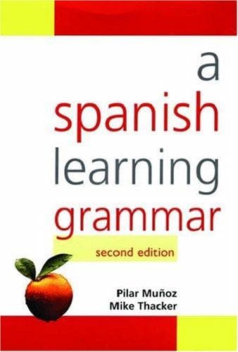 Tapa de A Spanish learning grammar