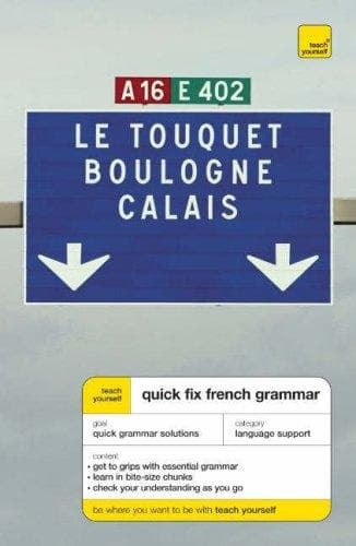 Tapa de Quick Fix French Grammar