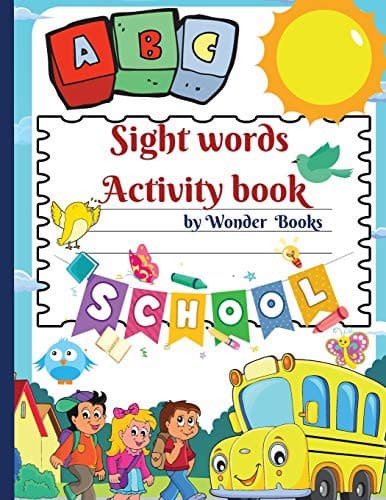 Tapa de Sight words Activity book
