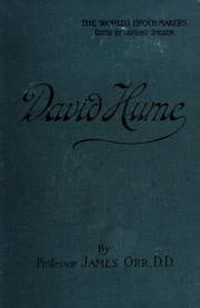 Tapa de David Hume and his influence on philosophy and theology