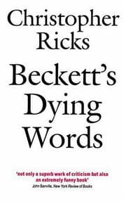 Tapa de Beckett's Dying Words