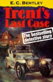 Tapa de Trent's Last Case
