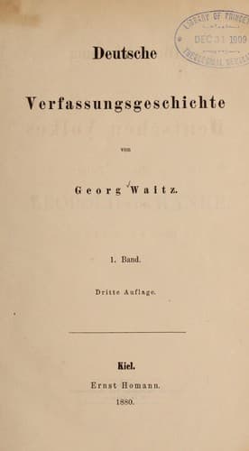 Tapa de Deutsche verfassungsgeschichte
