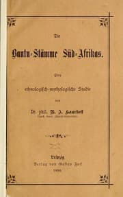Tapa de Die Bantu-stämme Süd-Afrikas