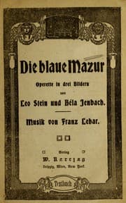 Tapa de Die blaue mazur