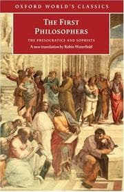 Tapa de The First Philosophers