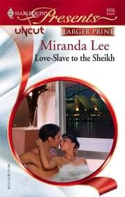 Tapa de Love-Slave To The Sheikh (Harlequin Presents Larger Print: Uncut)