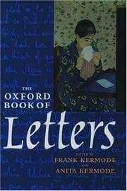 Tapa de The Oxford book of letters