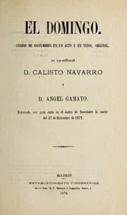 Tapa de El domingo