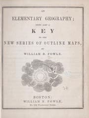 Tapa de An elementary geography