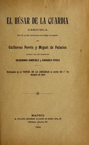 Tapa de El húsar de la guardia