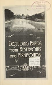 Tapa de Excluding birds from reservoirs and fishponds