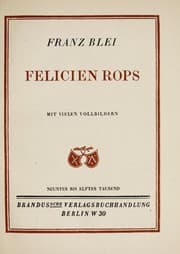 Tapa de Félicien Rops