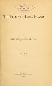 Tapa de The flora of Long Island