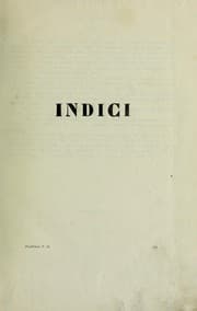 Tapa de Indici