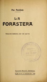 Tapa de La forastera