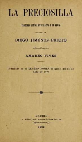 Tapa de La preciosilla