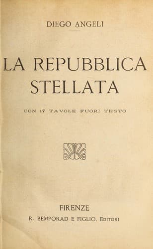 Tapa de La repubblica stellata.