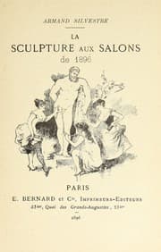 Tapa de La sculpture aux Salons de 1896