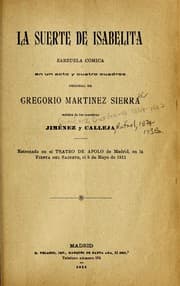 Tapa de La suerte de Isabelita