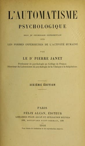 Tapa de L'automatisme psychologique