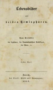 Tapa de Lebensbilder aus beiden Hemisphären