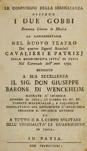 Tapa de Le confusioni della somiglianza