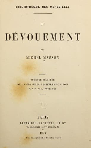Tapa de Le dévouement