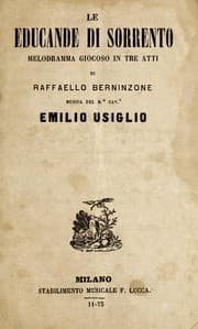Tapa de Le educande di Sorrento