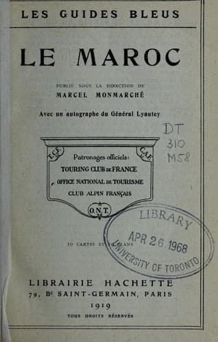 Tapa de Le Maroc