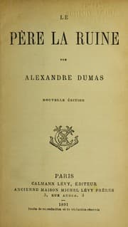 Tapa de Le père la Ruine