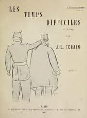 Tapa de Les temps difficiles