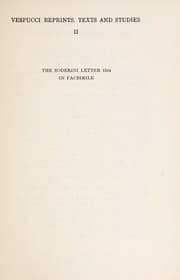 Tapa de Lettera di Amerigo Vespucci