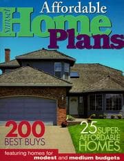 Tapa de Affordable Home Plans