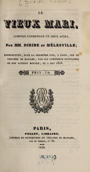Tapa de Le vieux mari
