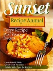 Tapa de Sunset Recipe Annual 2002 (Sunset Recipe Annual)