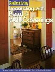 Tapa de Decorating With Paint & Wall Coverings (Southern Living (Paperback Sunset))